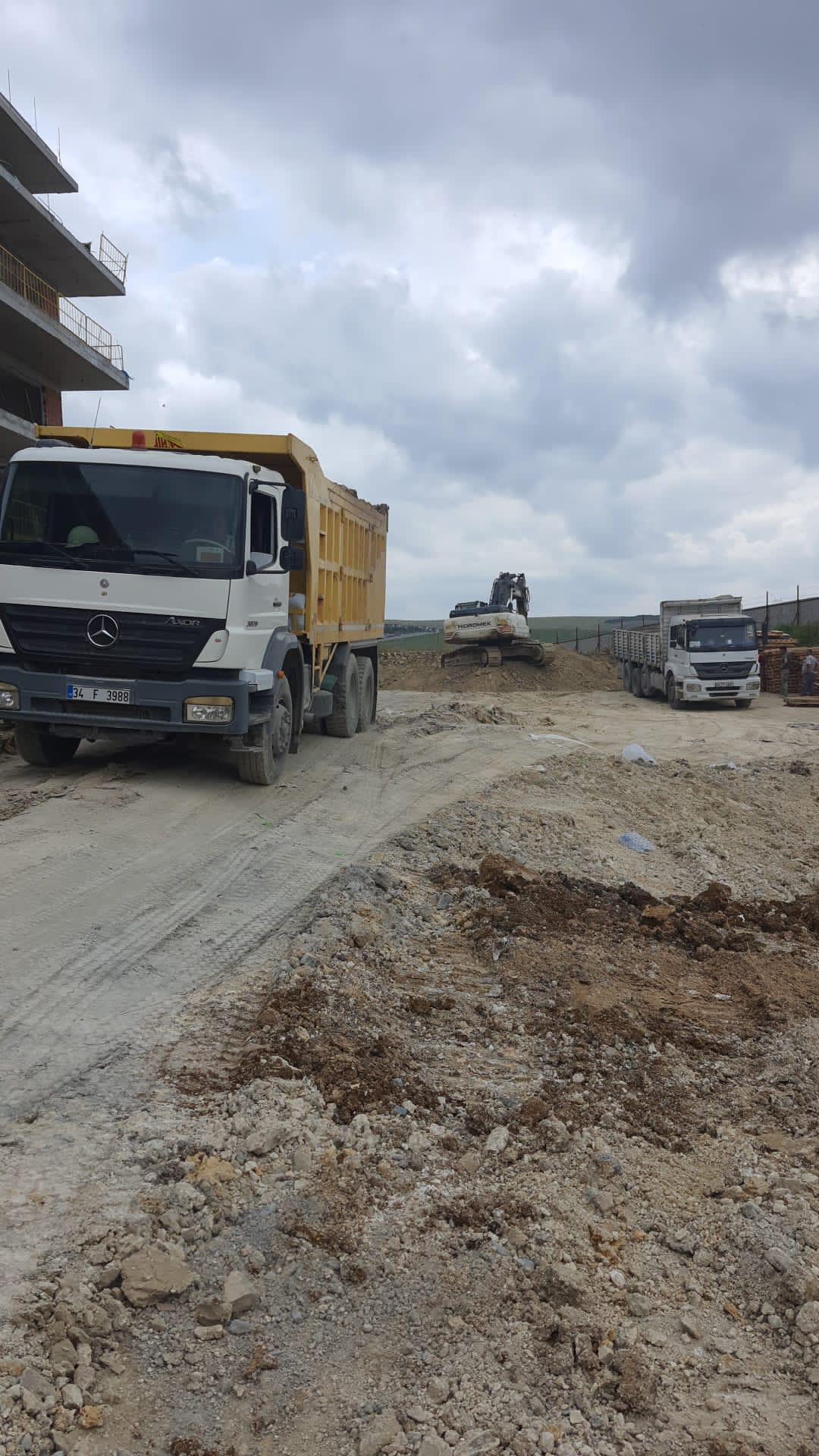 Completed site works within Hosdere Valley Residences project scope